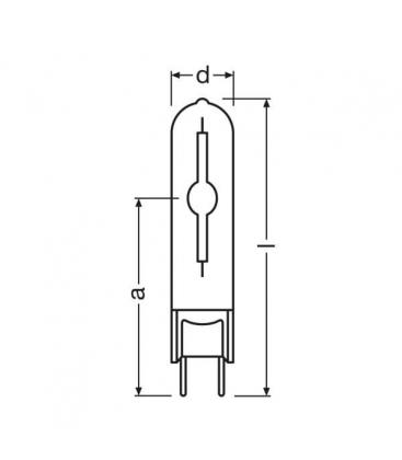 Sijalka HCI-TC-35W 930 wdl pb Plus - kategorija G8.5 8368-10016