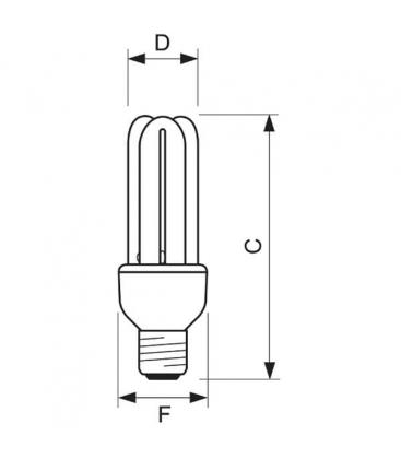 Genie 18W 865 CDL E27 Lamp 8614-10785