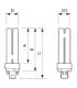 CFL Master PL-C 13W 830 4P 8672-10929