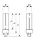 CFL Master PL-C 18W 827 4P 8677-10944