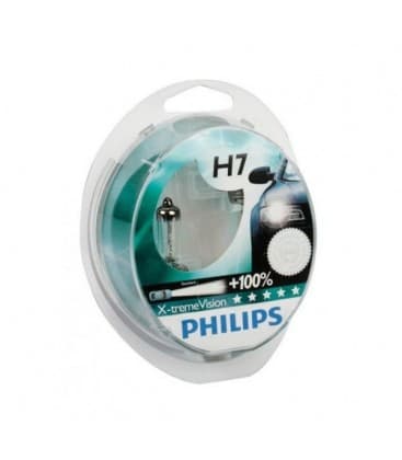 Ampoule voiture H7 55W Xtreme Vision 100 Double Pack 8783-11292