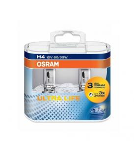 Osram H4 60/55W 12V P43t 64193 ULT Ultra Life Doble Pack