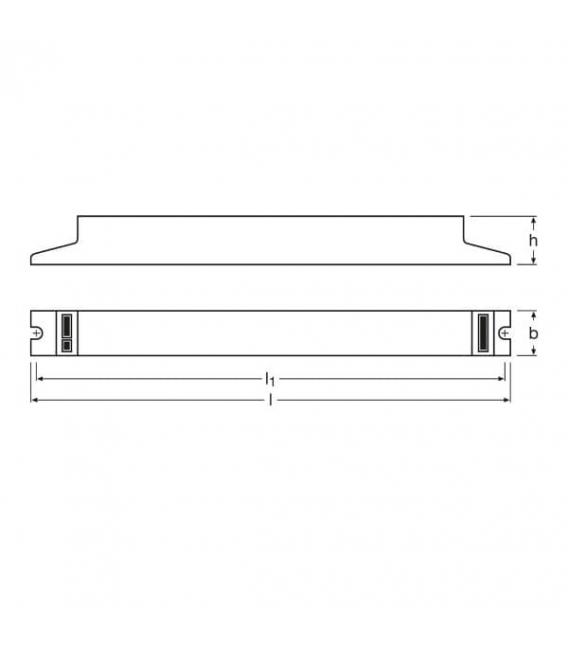 QTi 1x28 54W DIM Electronic Ballast – photo