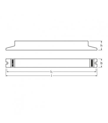 QTi 3x18W DIM Ballast électronique - Contrôle intelligent 8901-11629