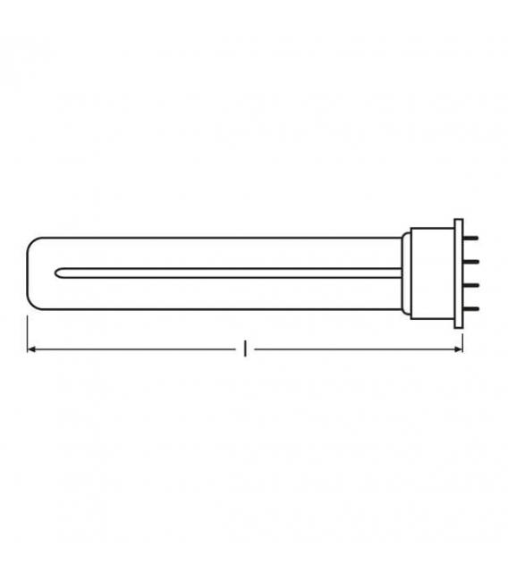 11W OFR: sterilizzazione ad efficienza con lampada UV-C PL-S G23. – Foto