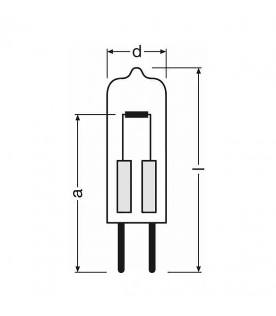 Bombilla Halostar Standard 64415 10W G4 12V – foto