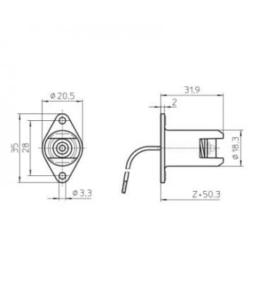 R7s Fassungssockel - Unverzichtbar 9043-12173