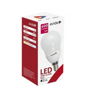 B45 Mini-LED-Kugel 5W, 220V WW E14 Licht 9052-12196