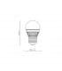 Mini Globe LED classique G45 5W 220V WW E27 9058-12212