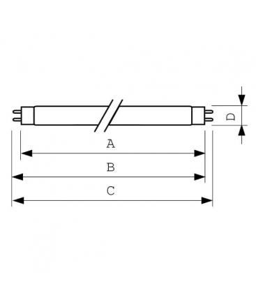 Lampada 36W BL TL DK - Luce attinica UV-A G13. 9091-12311