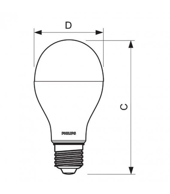 LED-Lampe CorePro LEDBulb 13 75W E27 - Beleuchtung – foto
