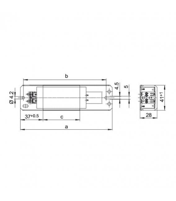Ballast L15.329 220V 50Hz T8 - Ballast magnétiques – Photo
