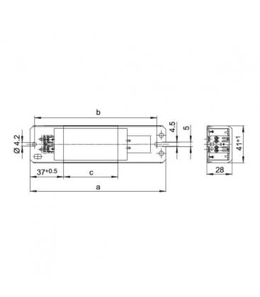 Ballast L15.329 220V 50Hz T8 - Ballast magnétiques 9170-12589