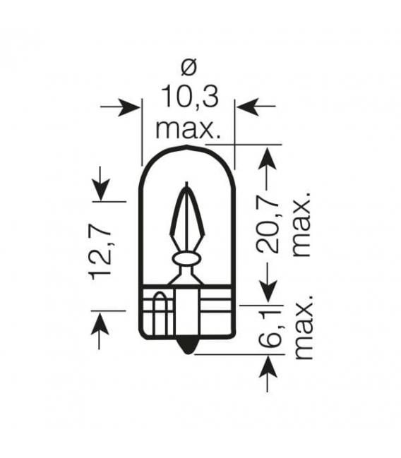 Light Bulb 2825 12V 5Wen Your Car's Interior – photo