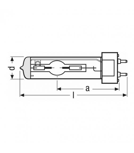 4ArXS HSD 150W 70 G12 Lamp - Specialty – photo