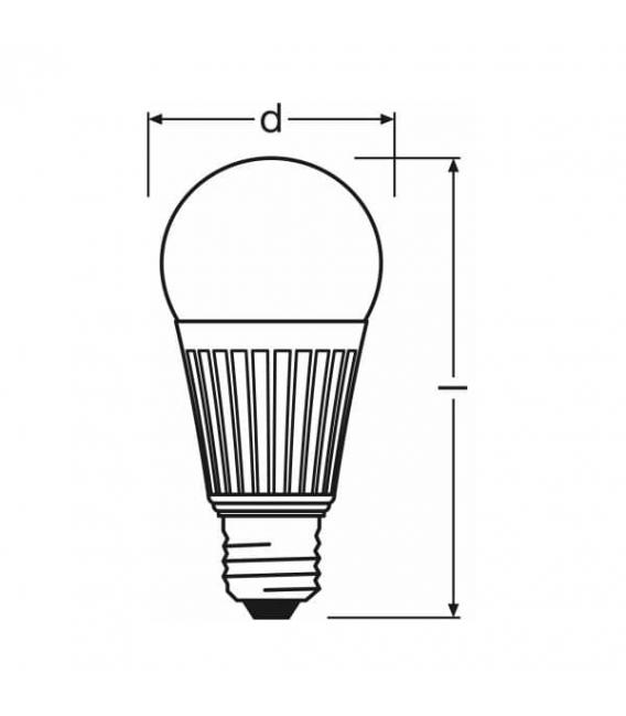 LED Lamp Star Classic A 75 12W Warm White E27 – photo