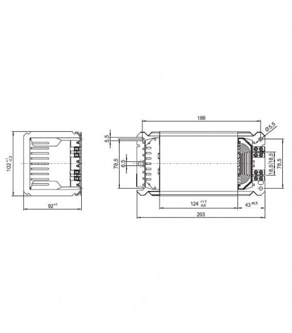 Alimentatore NAHJ 1000.089 Magnetico - 220V 50Hz HI – Foto
