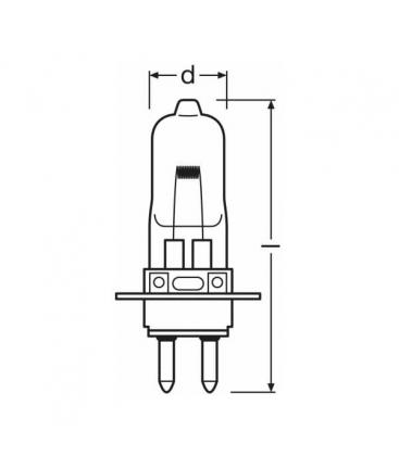 HLX 64626 Bombilla EHE 100W 12V PG22 - Uso Médico y Quirúrgico 9239-12787