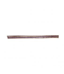 Câble blindé 2x1,5mm² transparent