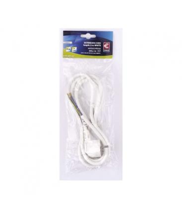 Cavo di alimentazione rotondo bianco 3x1mm² - Lunghezza 2m 9302-12904