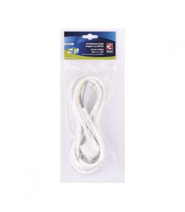3 Meter weißes Netzkabel Rundkabel 1,5mm² - Netzkabel 9306-12910