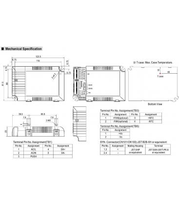 Illuminez votre maison avec le pilote de LED LCM 60DA 2 90V 60W IP20 9356-13034