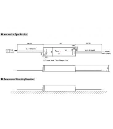 Powerful and Waterproof LED Driver LPV 100 24, 24V 9441-13275