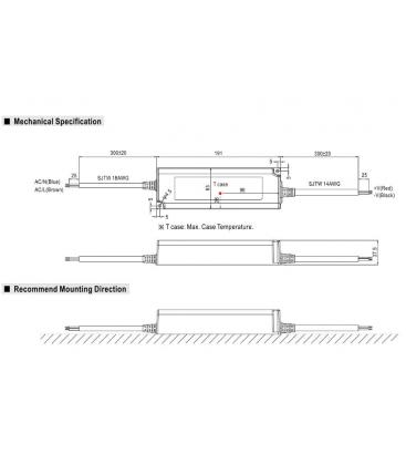 Driver LED potente e impermeabile LPV 150 12, migliora la tua illuminazione. 9444-13284