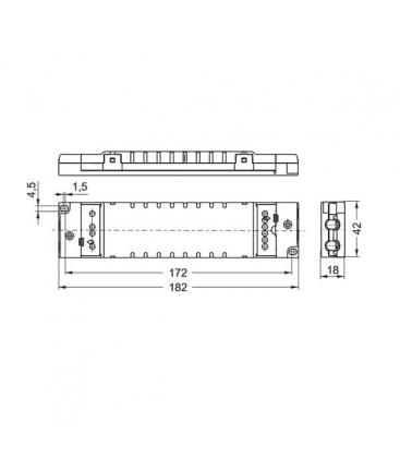 LEDline EDXe 120 20W gonilnik - LED napajalniki in gonilniki 9476-13367