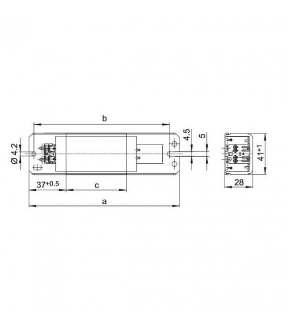 Ballast LN58.116 220V 50Hz Magnetic – photo