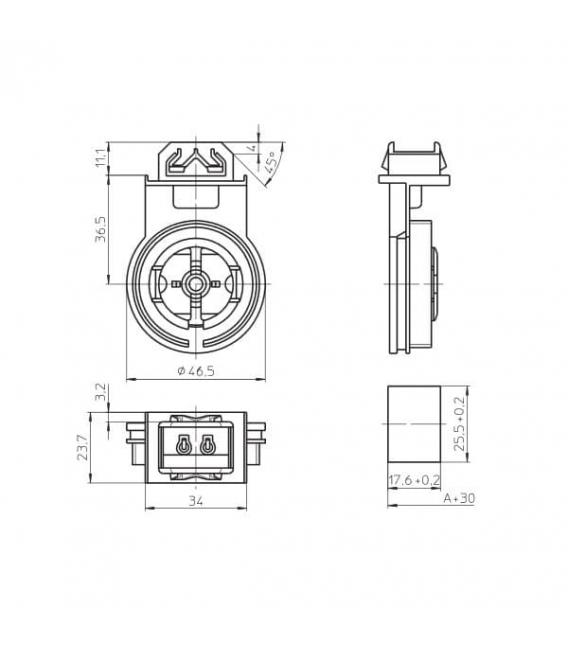 107958 Lampholder G13 - Essential Accessory – photo