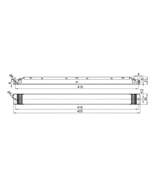 ELXd 239.610 Balasto electrónico 40W TC-L T5 Dimm – foto