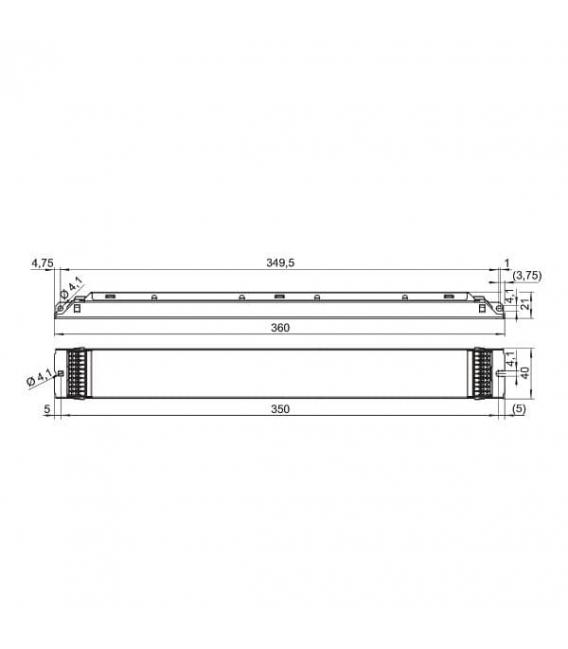 ELXd 418.625 Alimentatore elettronico dimmerabile 1-10V – Foto