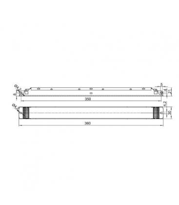 Elektronska predstikalna naprava ELXd 158.619 - 1x58W T8 9614-13660