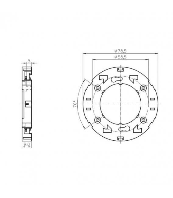 GX53 1 11000 Lampholder Base - Premium Lamp Socket Solution – photo
