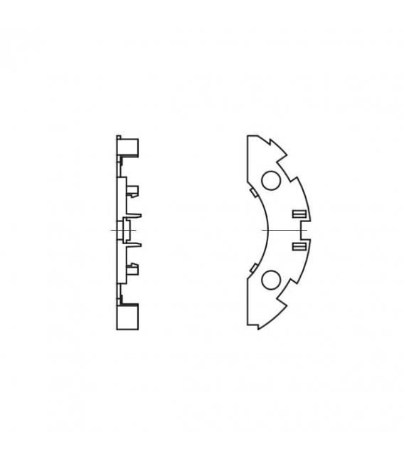 GX53 1 Lampholders Cover Plate 97278 – photo