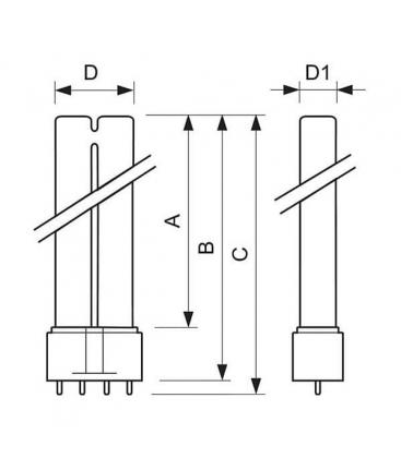 Master PL-L 80W 830 varčna sijalka - Kompaktna 9788-14154