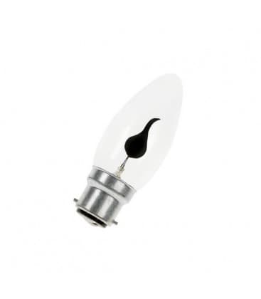 Classic Decor Bombilla BA Flicker 3W B22d Flame Iluminación Decorativa 10302-15976