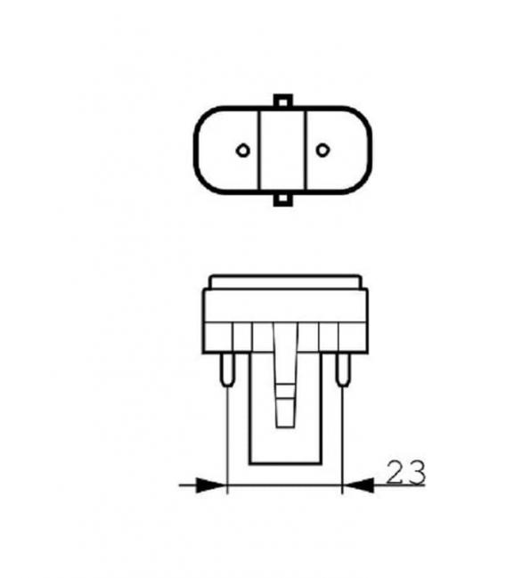 Acheter Lampe PL-S 11W 10 UV-A 2P G23 - Premium Actinic – Photo