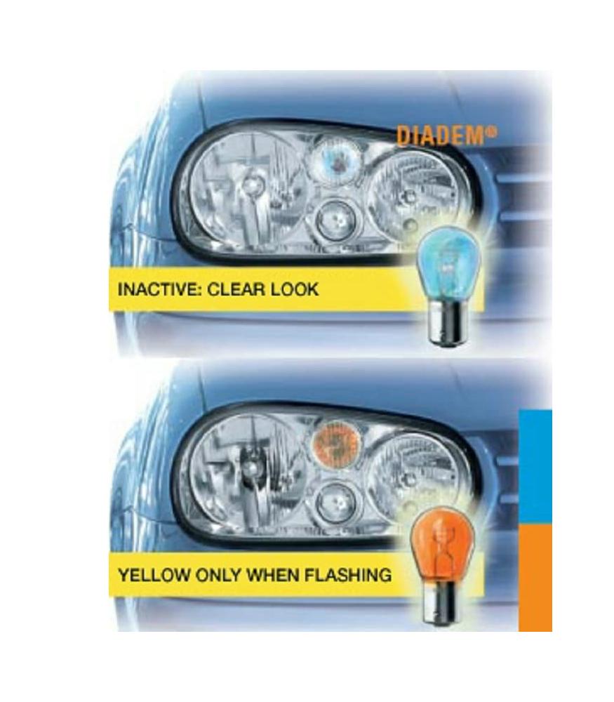 indicador parpadea ámbar 501c Nuevo 2 X Osram DIAdem Cromo wy5w o W5w T10,501
