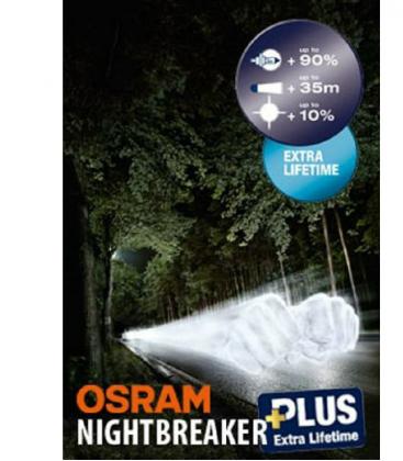 HB4 51W 12V žarnica za avto NBP Night Breaker Plus - dvojni paket 8157-18159