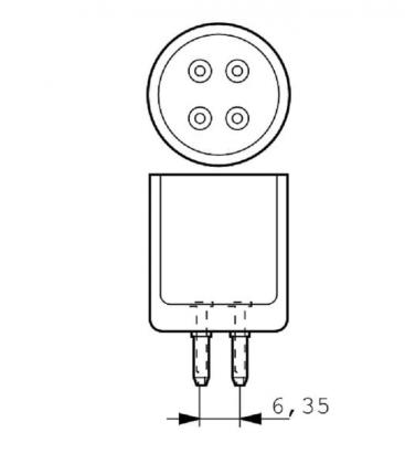 130W UV-C TUV xpt se G10.2q - Lámpara de esterilización Premium 8194-18192