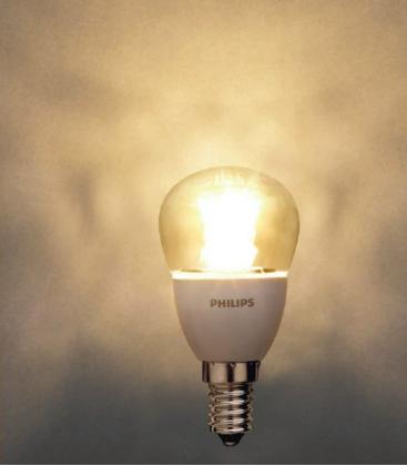 25W Mini Lampe LED Ledluster 4 - 220V WW P45 CL E14 8962-18645