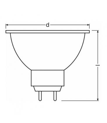 Decostar 51 ALU 35W halogenska žarnica 874-1874