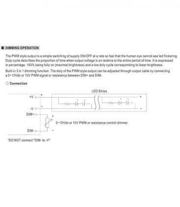Brighten Your Home with dimmable LED Driver PWM 60 24 24V 9347-18891