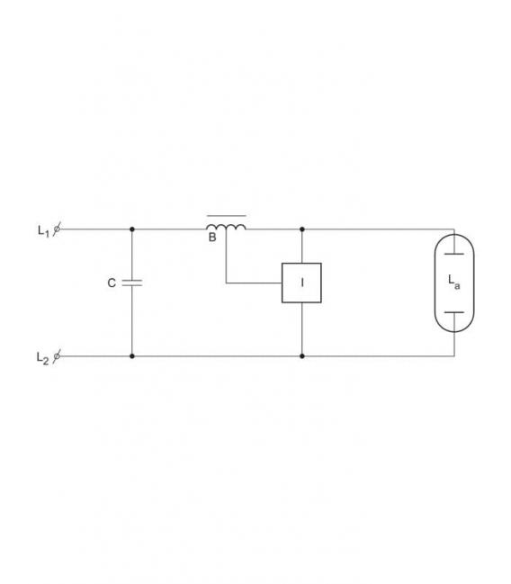 Allumeur électronique à superposition pour lampes HS et HI - 70W – Photo