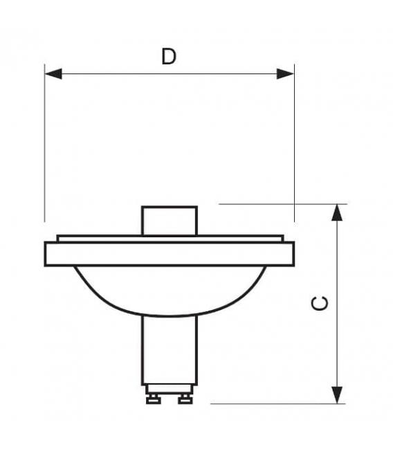 Lampada Elite R111 CDM 70W 930 GX8.5 24D - Riflettore Premium – Foto