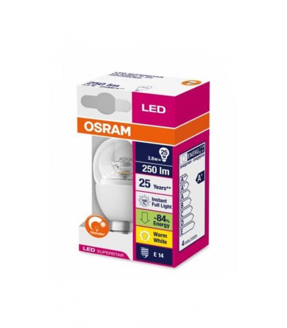 Superstar Classic P 25 Dimmbare LED-Lampe - E14, 4W, 220V – foto
