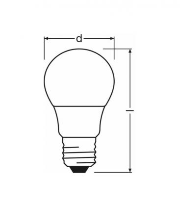 Lampe LED Superstar Classic A 6W 827 E27 Dimm - Lampes LED 10394-19677