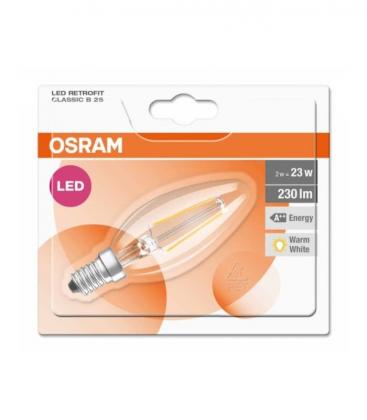 Sveča LED Classic B 23 2,1W 827 E14 - Sveče LED Classic 10411-19768